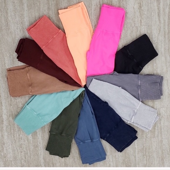 🍃🖤New! Free People Good Karma Leggings 🖤🍃 - Picture 3 of 8